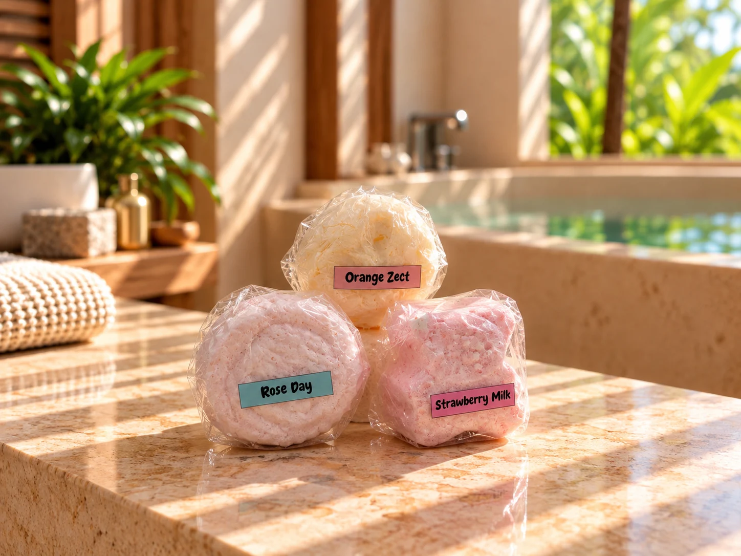 Bath bomb products in Gaya Warna