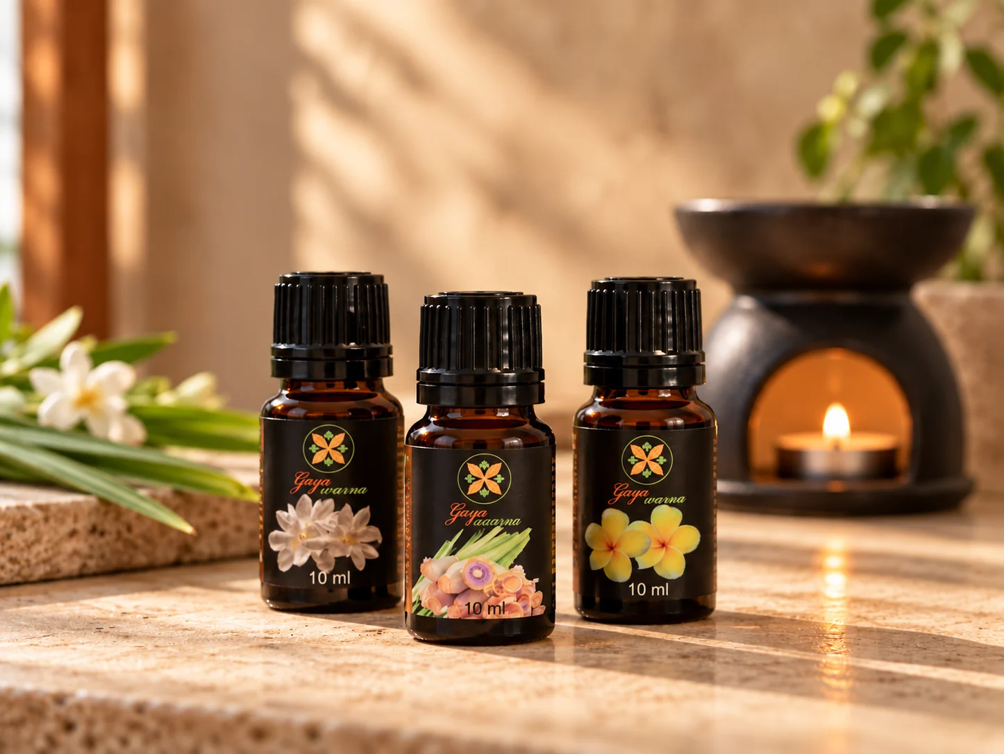 Essential oil products in Gaya Warna