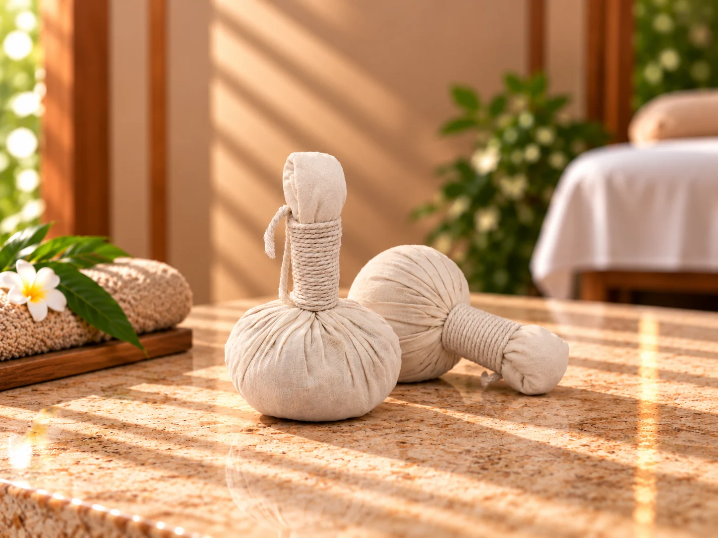Herbal compress ball products in Gaya Warna